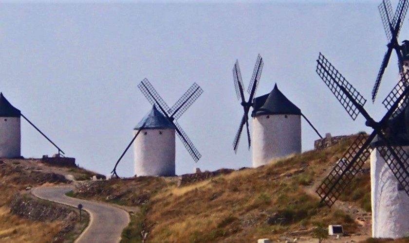 Molinos de Consuegra, la Mancha, España