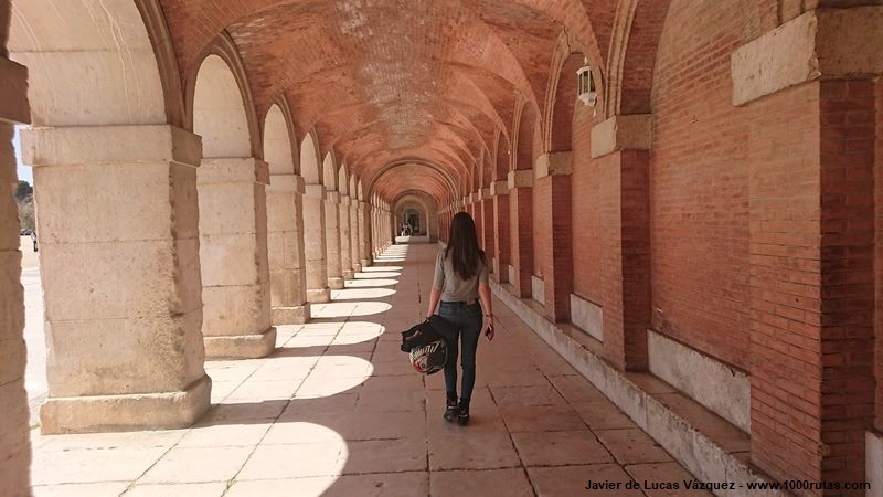 Soportales del Palacio de Aranjuez