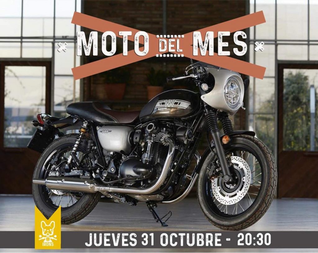 Moto de Octubre de 2019 en La Moto Del Mes de Irons C.R.