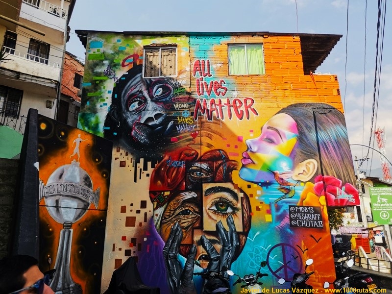 Mural en la Comuna 13