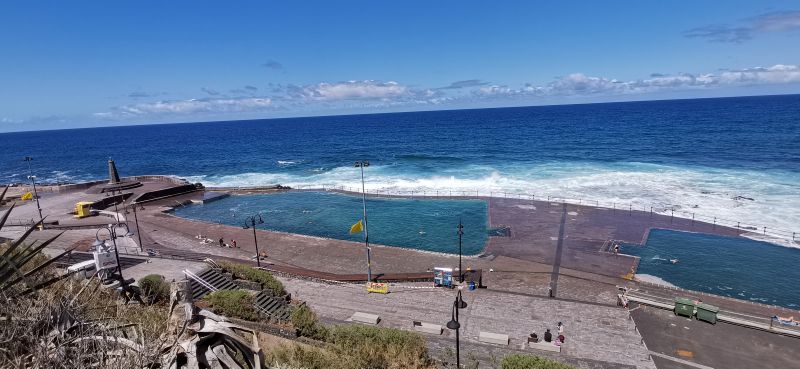 Piscinas costeras de Bajamar, Tenerife, España