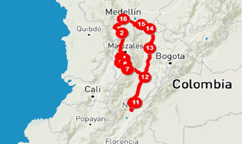 Viaje en moto por Colombia 2024