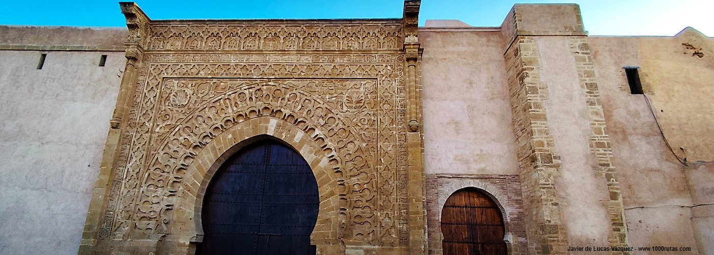 La puerta de los Oudayas, en la kasbah homónima en Rabat.