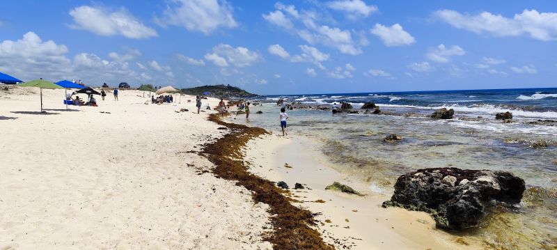 La playa de Punta Morena, en Cozumel.
