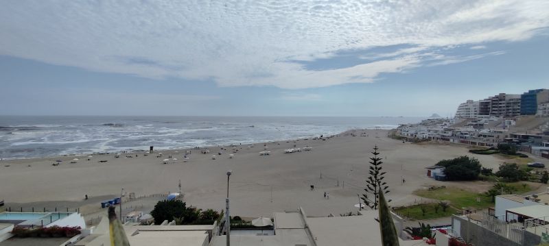 La playa de Punta Hermosa, Perú.