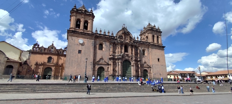 Portada de La Catedral de Cuzco.