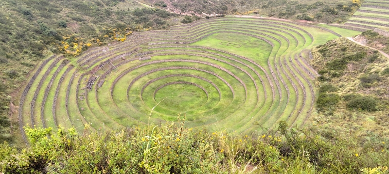 Las estructuras circulares de Moray.