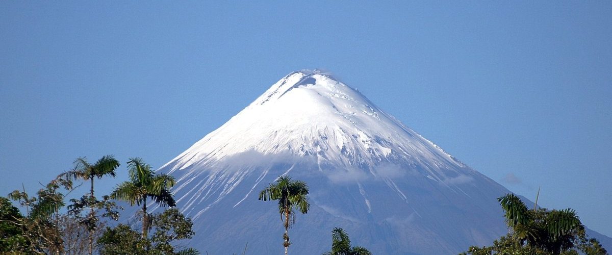 Volcan Cotopaxi en el Parque de Sangay